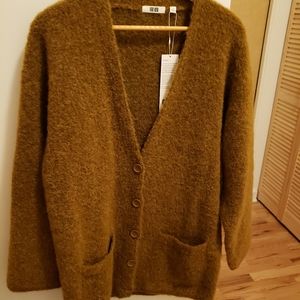 Uniqlo oversized wool/alpaca cardigan